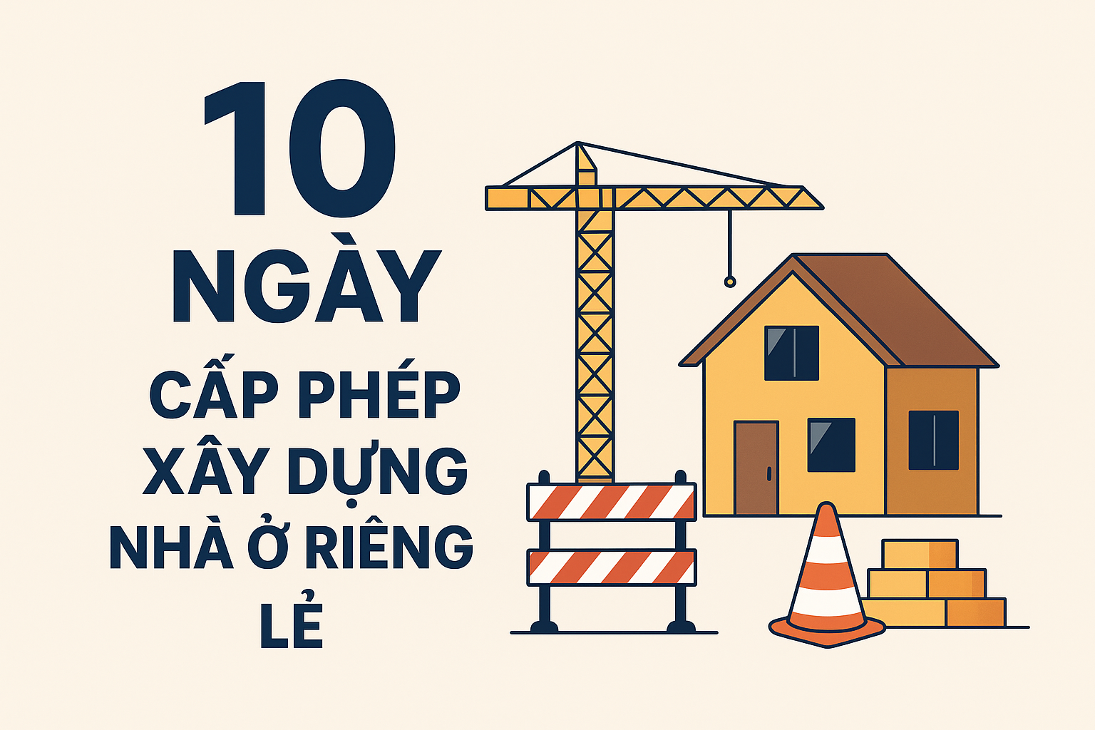 Thời gian cấp phép xây dựng nhà ở riêng lẻ rút ngắn còn 10 ngày