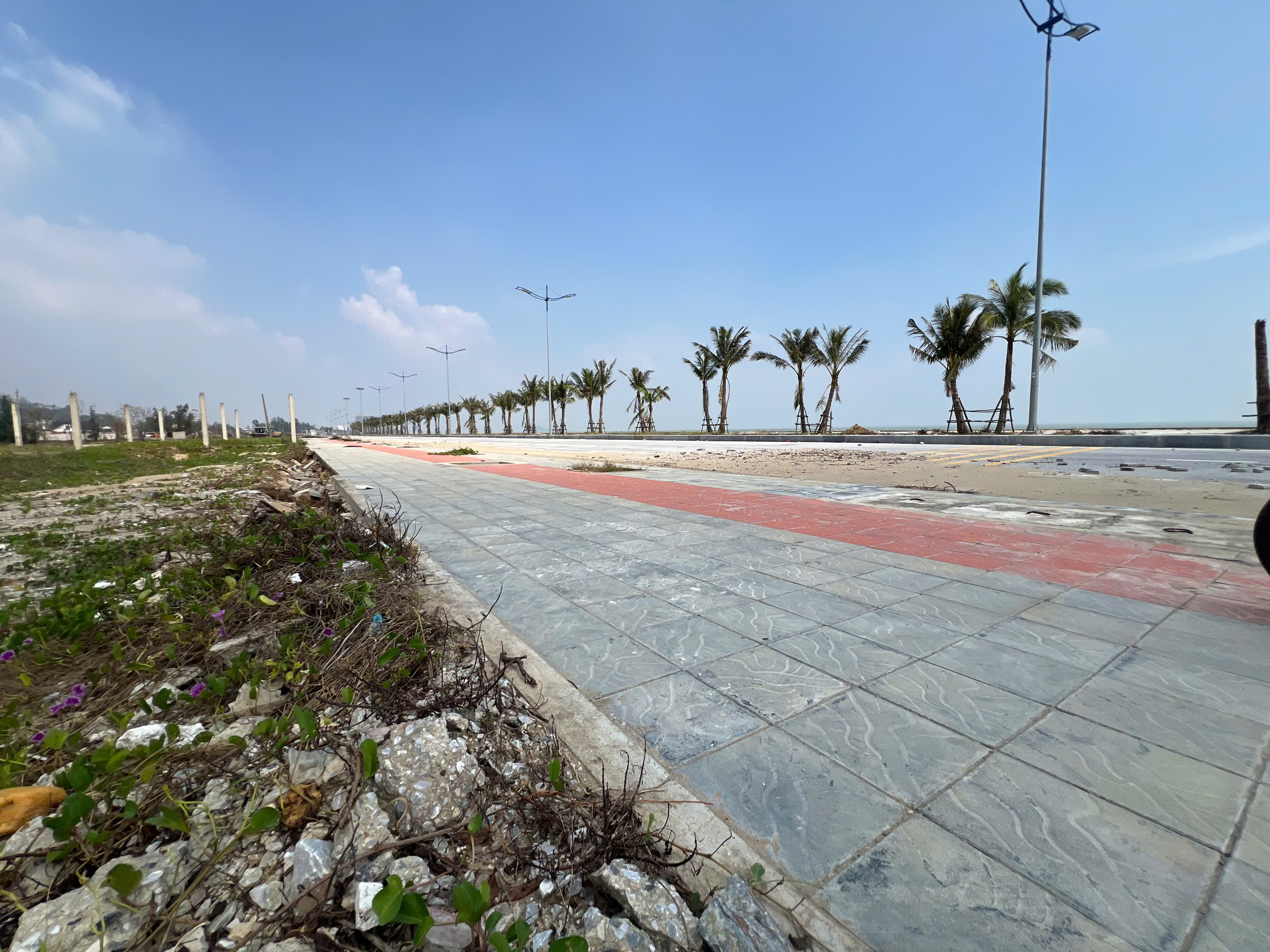 Bán cặp lô đất mặt biển 370m2, mặt tiền 20m - sát Flamingo Linh Trường