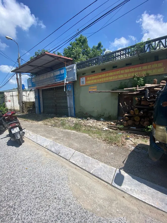 Bán lô đất 2 mặt tiền 257m2 view sông nhà lê - trục chính quốc lộ 47, xã đông tân Thanh Hóa