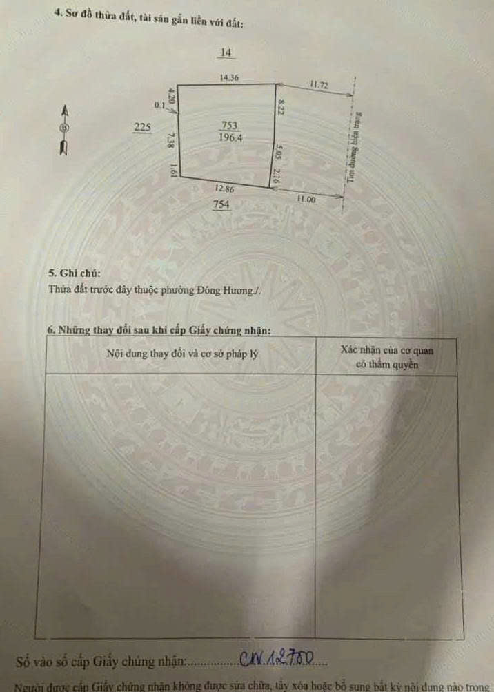 Lô đất vàng trục chính đại lộ Lê Lợi - mặt tiền 16m trung tâm tp Thanh Hóa