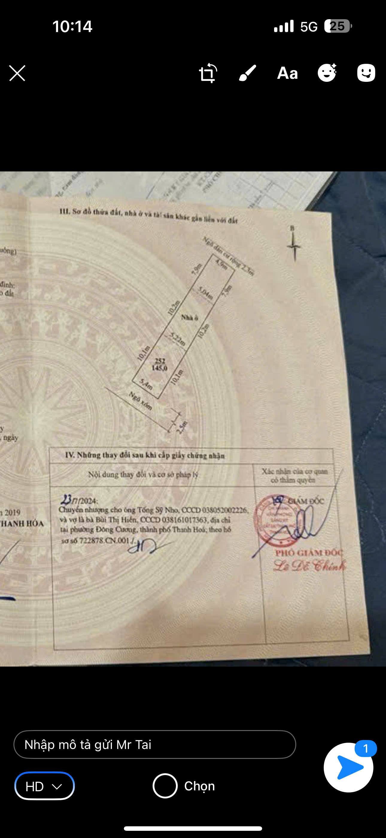 Bán lô đất 145m² tại đình hương, ngõ ô tô thông, có thể chia 2 lô - giá rẻ đầu tư ngay