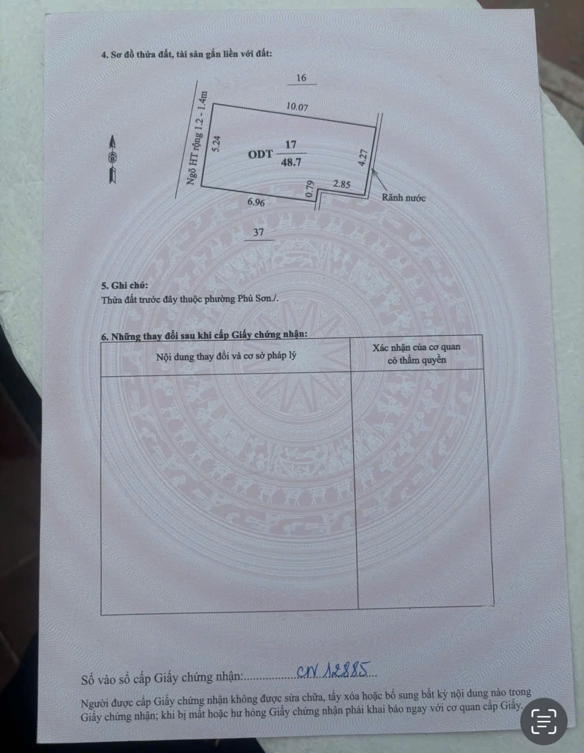 Bán nhanh căn nhà cấp 4 trung tâm TP Thanh Hóa - gần quảng trường Lam Sơn & Hồ Thành