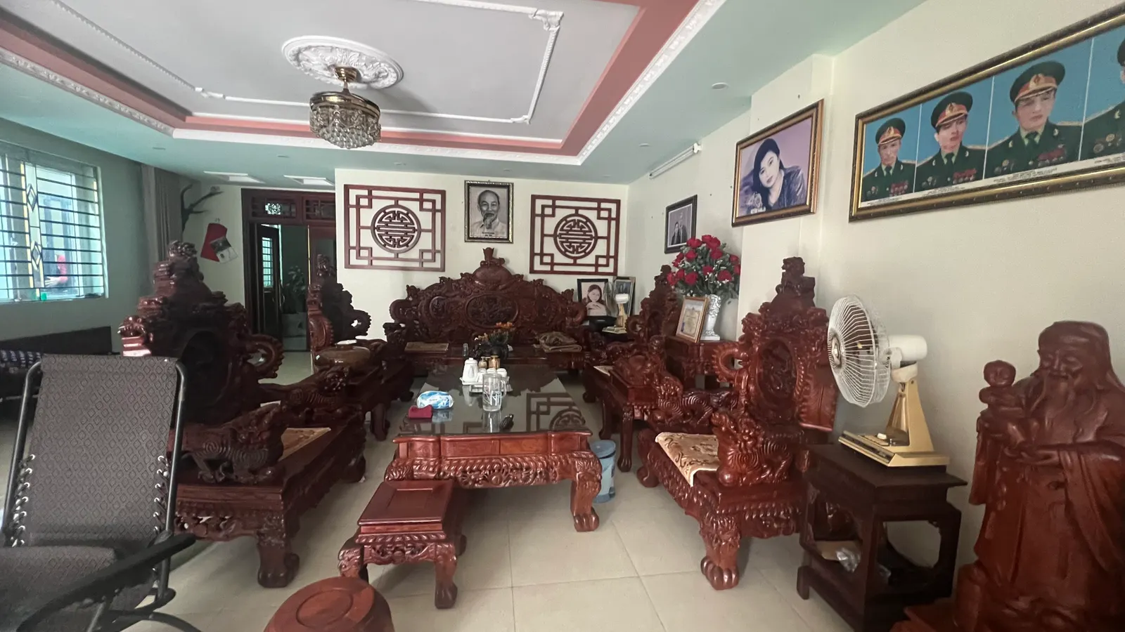 Bán nhà 6 tầng trung tâm đường Trường Thi - có thang máy, gỗ Lim toàn nhà, cho thuê tầng 1 giá 50 triệu/tháng