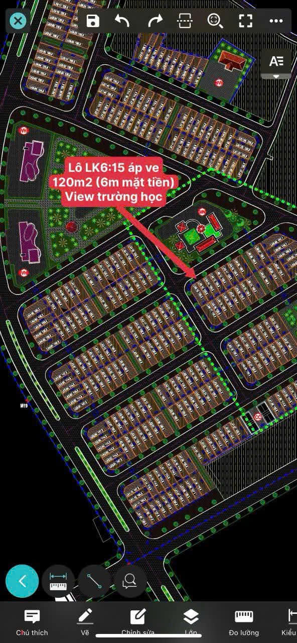 Còn duy nhất 1 lô đất view trường học - MB 9637 Đông Thịnh