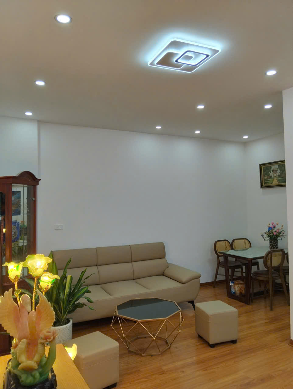 Bán nhanh căn hộ phú sơn ct4 tầng trung - 60m², full nội thất, hướng nam mát