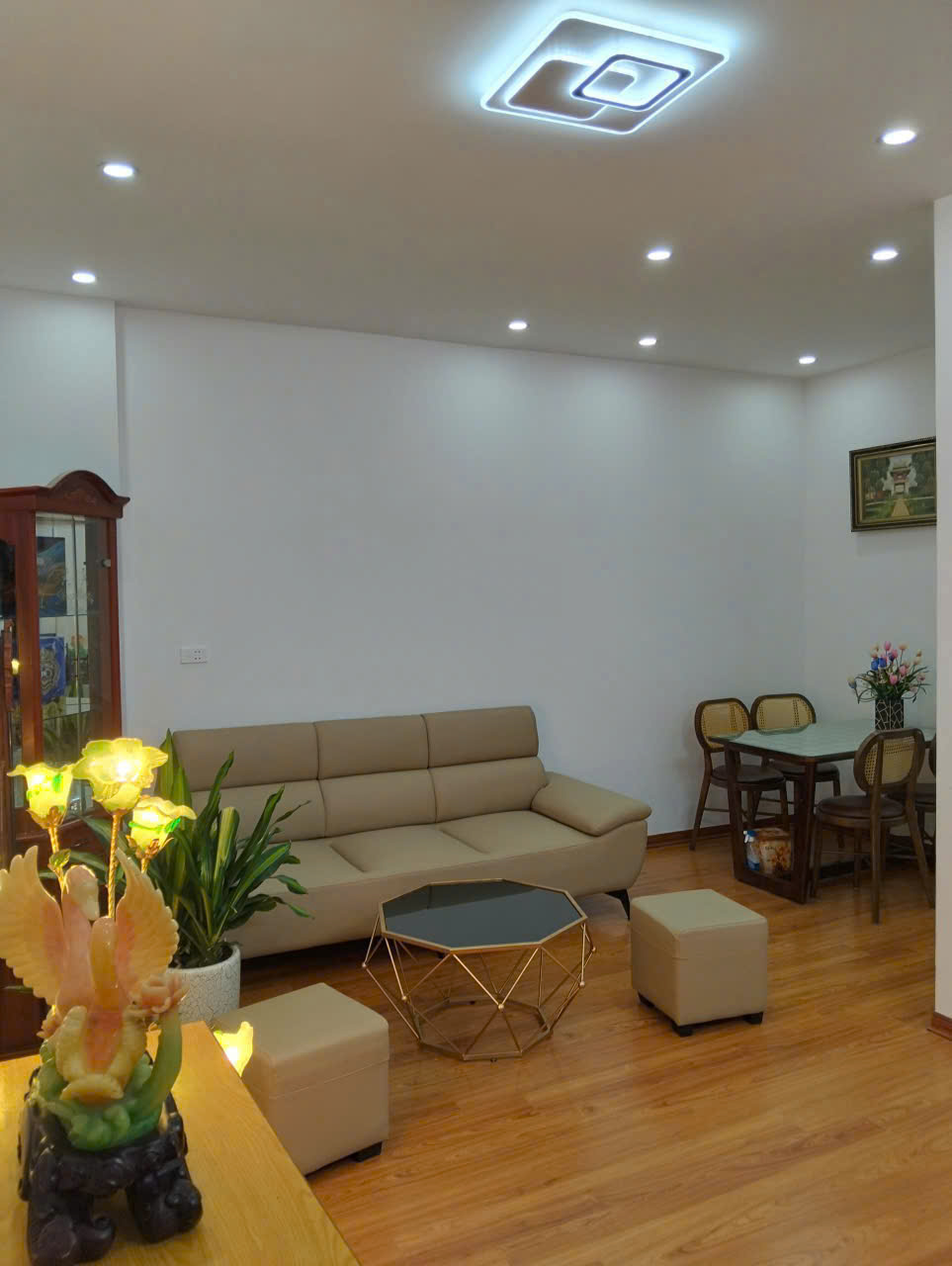 Bán nhanh căn hộ phú sơn ct4 tầng trung - 60m², full nội thất, hướng nam mát
