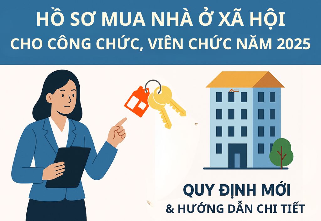 Hồ sơ mua nhà ở xã hội với chông chức, viên chức năm 2025