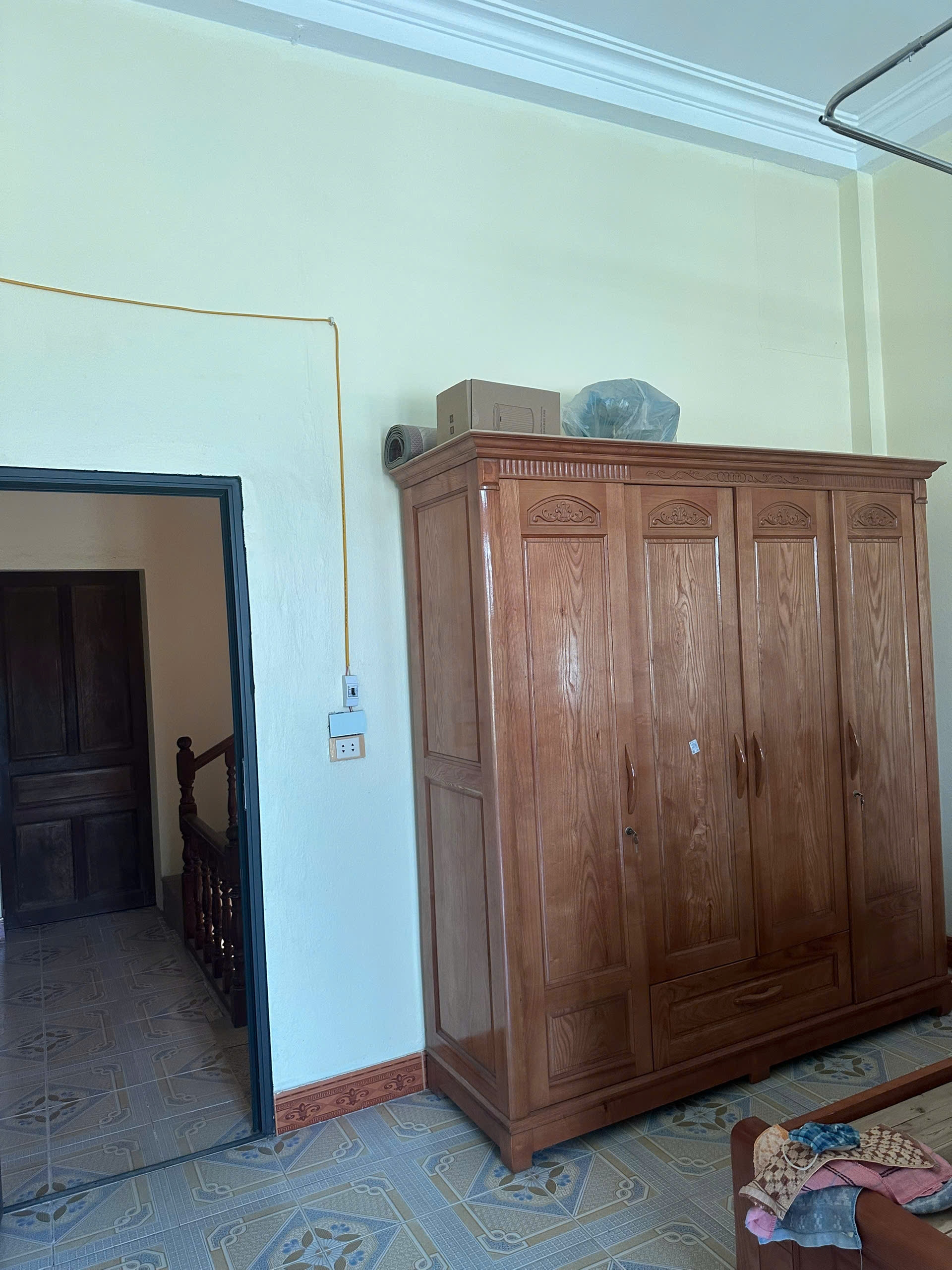 Nhượng nhà 2,5 tầng 98m² trục chính Quốc Lộ 47 Lễ Môn - mặt tiền 4,02m thuận kinh doanh