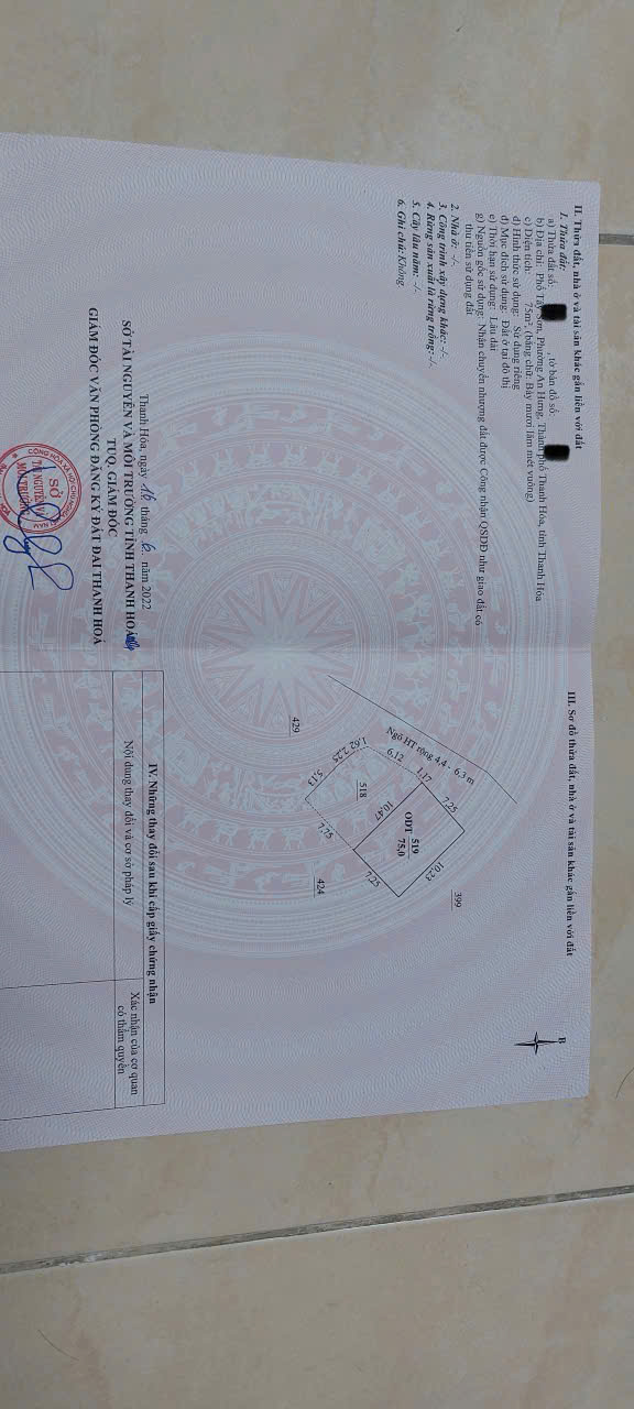 Bán lô đất 75m² mặt tiền 7,25m tại phố tây sơn an hưng - vị trí đẹp gần ngã 5 nhồi