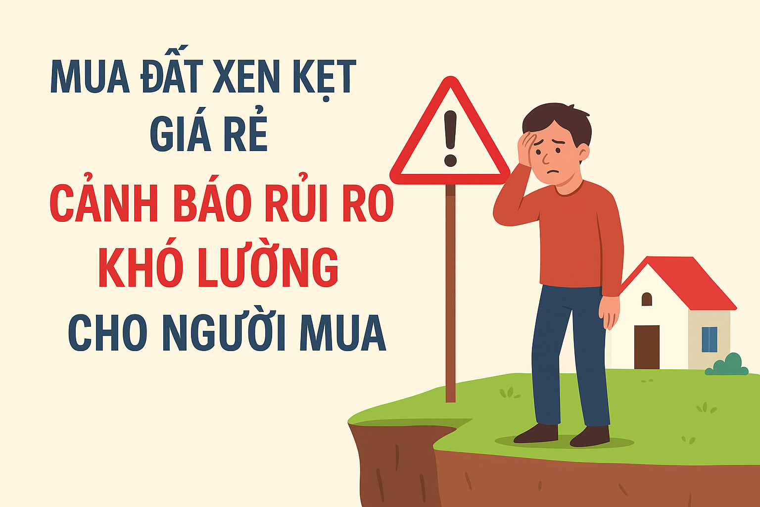 Mua đất xen kẹt giá rẻ
