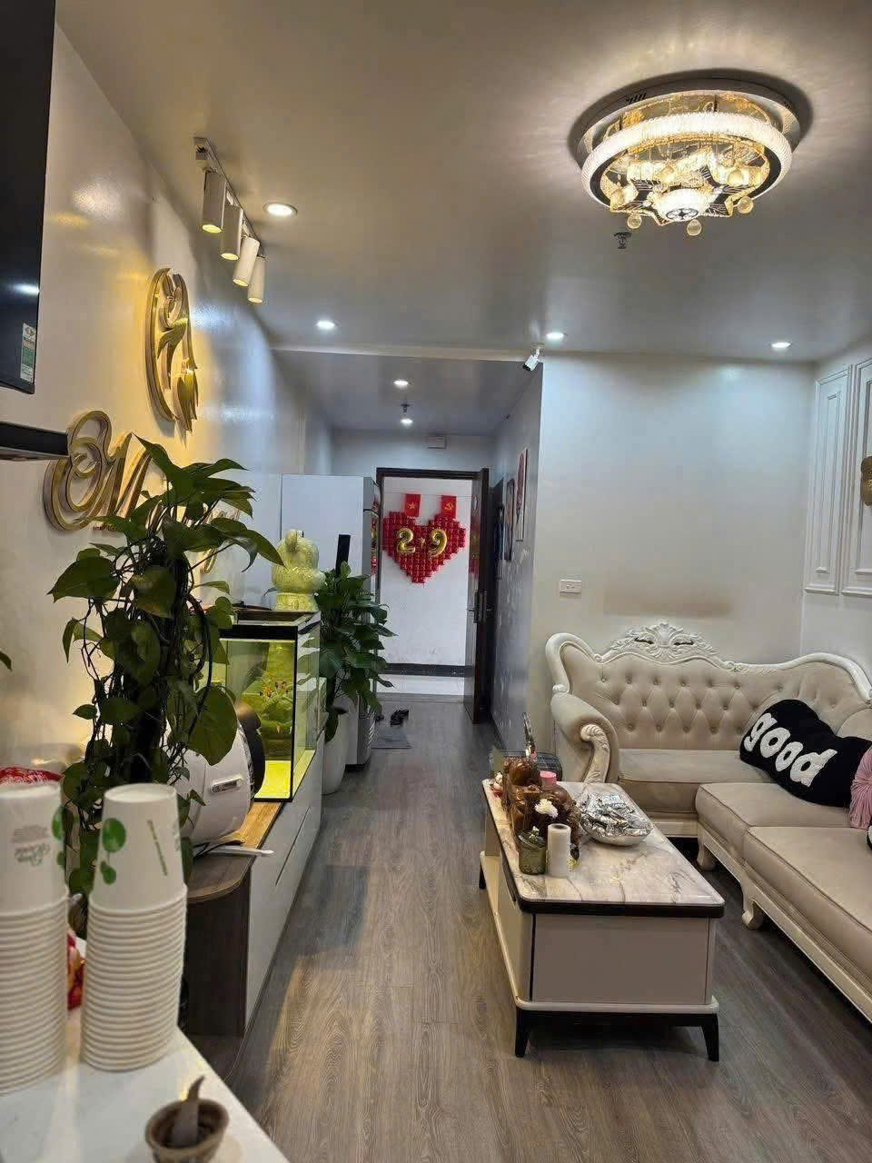 Bán căn CC đông bắc toà a - 75m², căn góc, 3 phòng ngủ, 2 ban công - nhà cực lộc