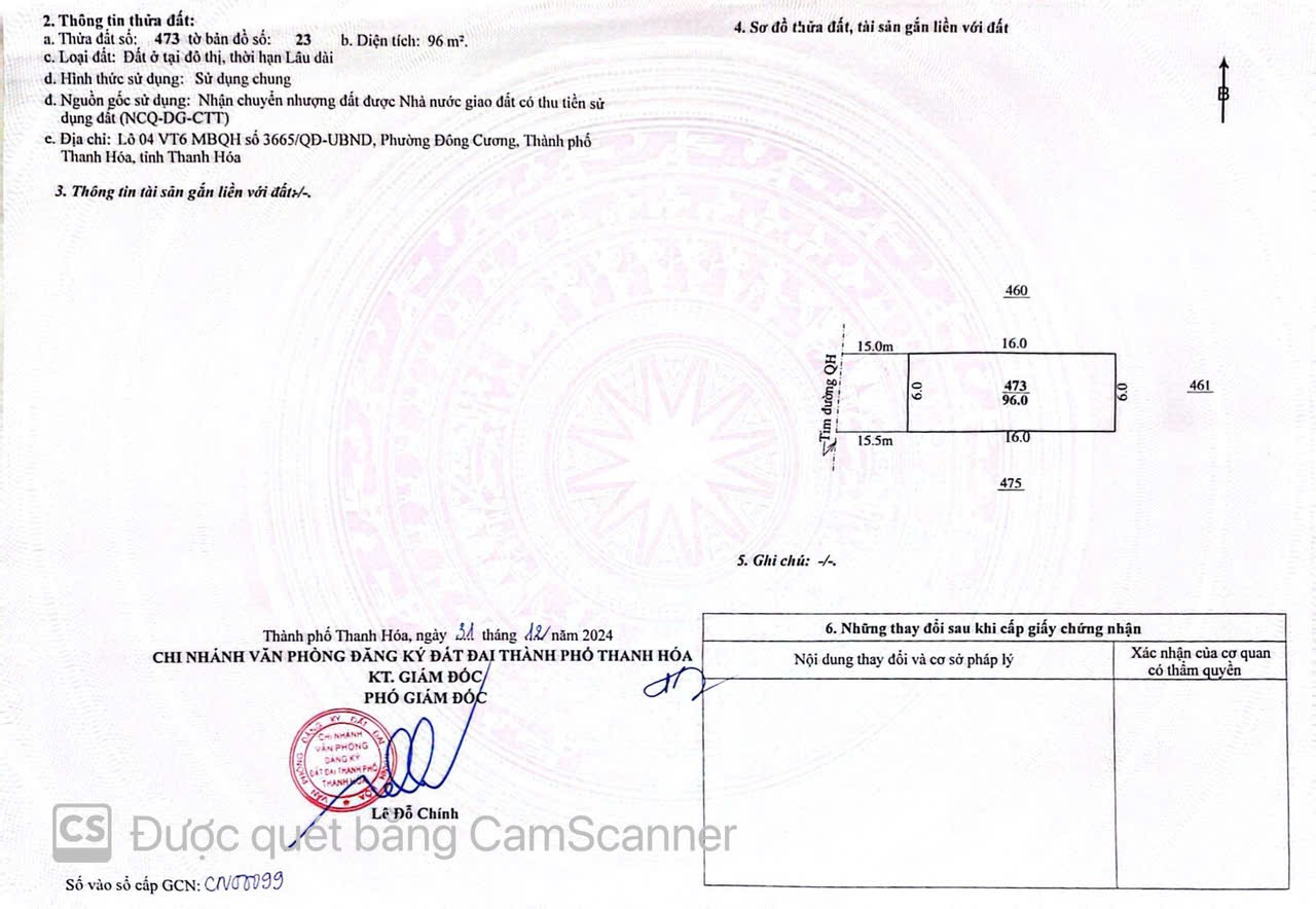Bán đất 2 lô sát nhau, Phường Hàm Rồng - Thanh Hóa