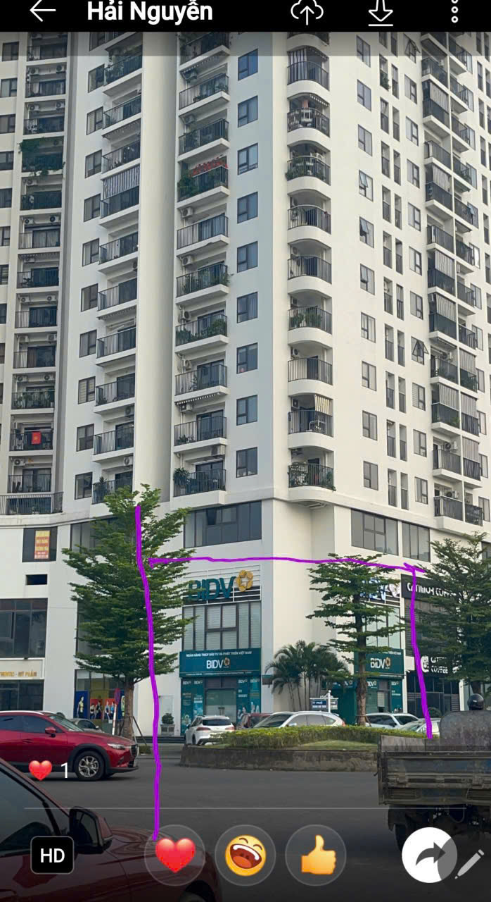 Cho thuê căn shophouse 2 tầng, căn góc 2 mặt tiền nằm ngay đầu ve khu chung cư Tecco Bình