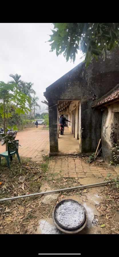 Bán đất 2 mặt tiền xã Thành Mỹ Thạch Thành - 1.979m², 400m² đất ở, tặng nhà cấp 4