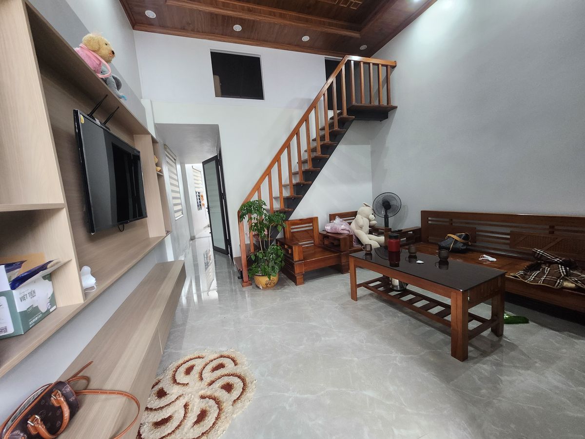 Nhà 2 mặt tiền phố Quan Sơn 69m², 1 tầng 1 gác lửng, ô tô quay đầu trước nhà, giá 1tỷ9xx