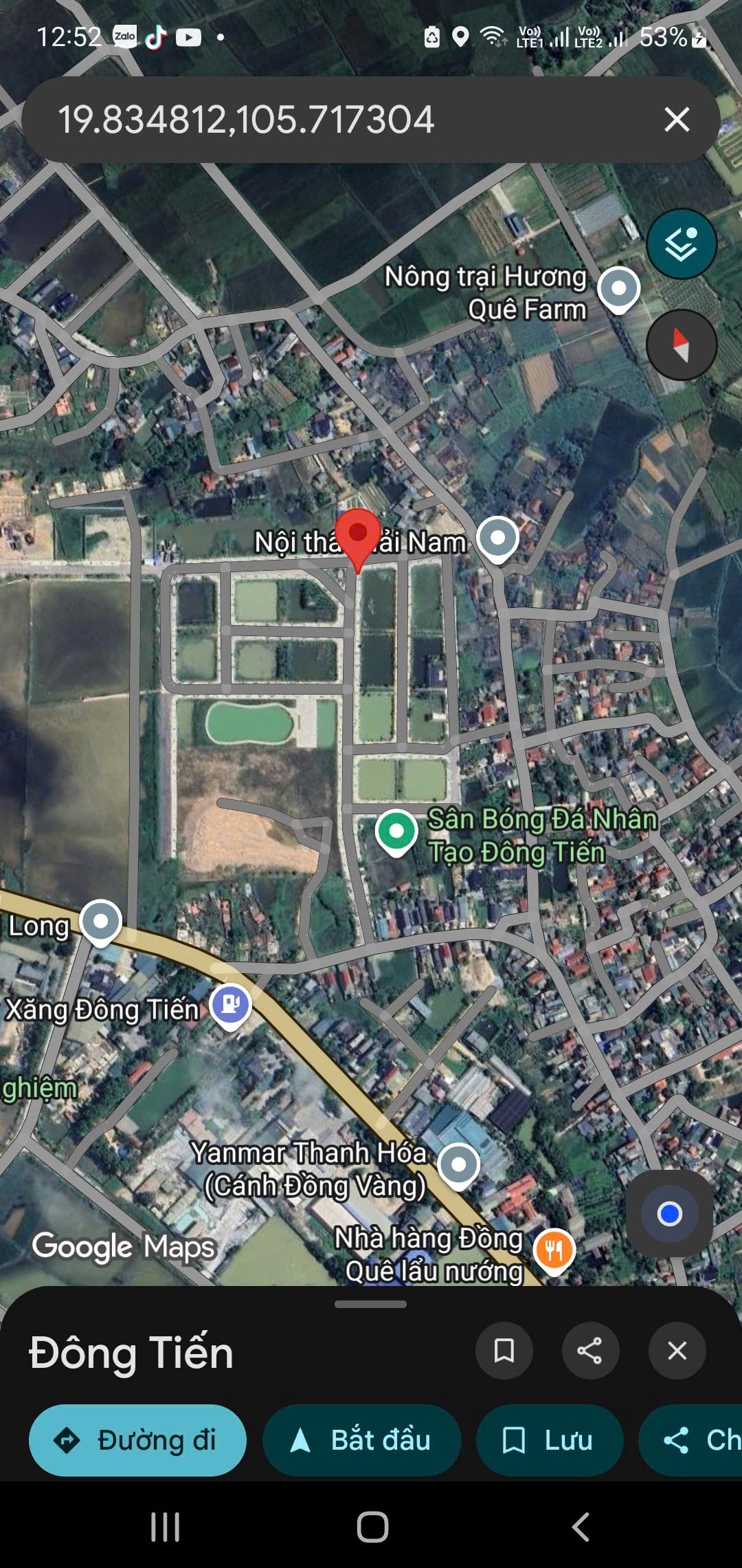 Bán lô góc đầu ve 2 mặt tiền Đại đô thị Đông Tiến Đông Sơn - lô d06 vị trí hiếm