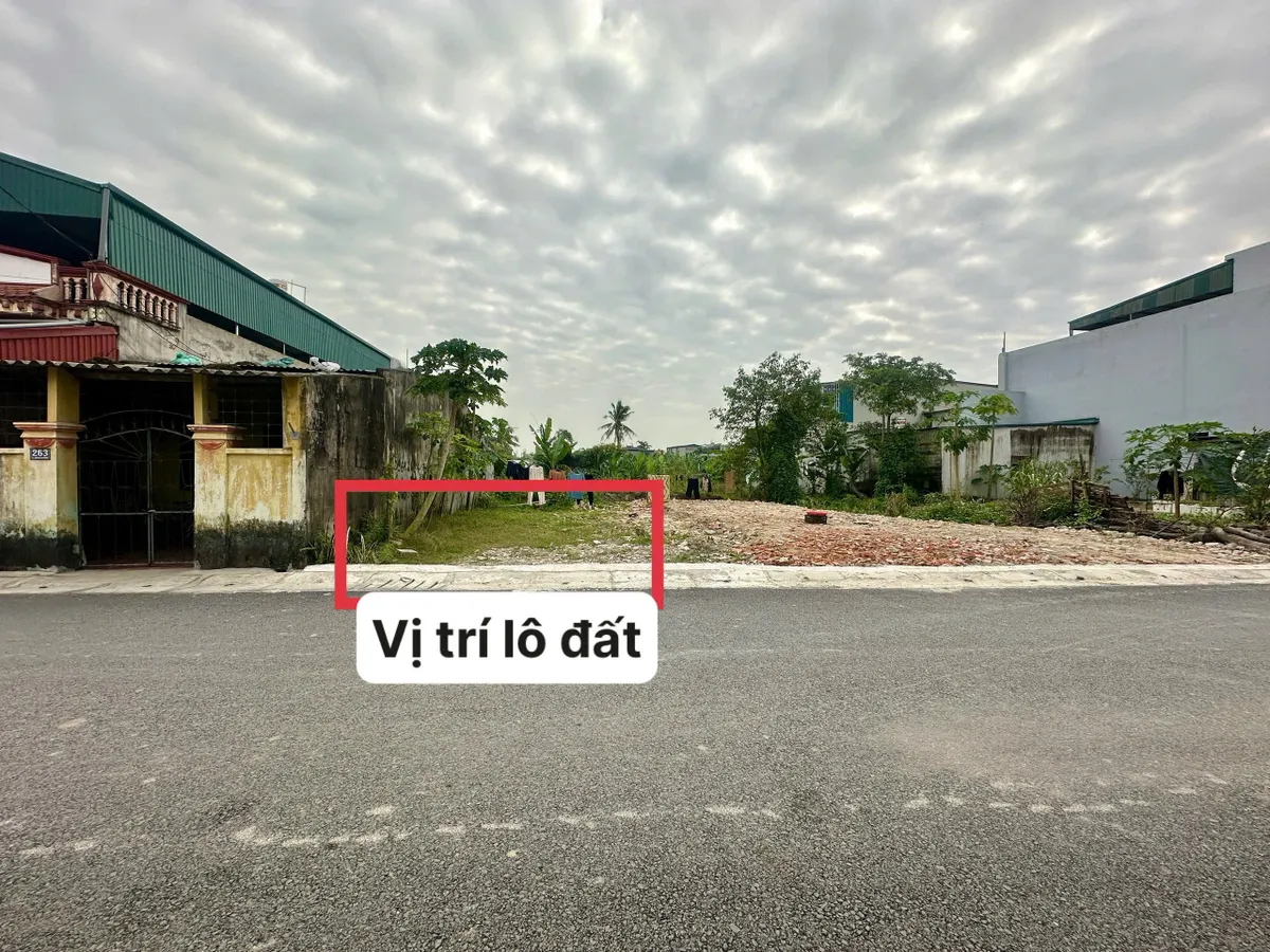 Bán lô đất 66,4m² Quảng Thành - gần ub phường - trục chính Thanh Chương