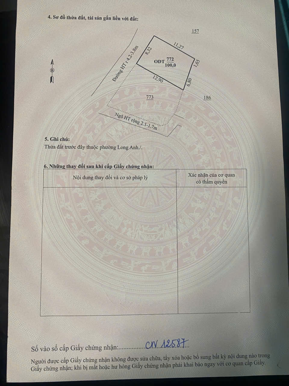 Bán nhà cấp 4 gần dự án Eurowindow - 100m² mặt tiền 8,32m chia 2 lô cực đẹp