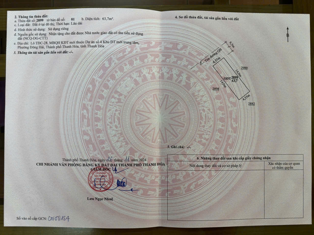 Bán lô đất đẹp 63,7m² đối diện 3 toà chung cư noxh - gần Central Riverside Đông Hải