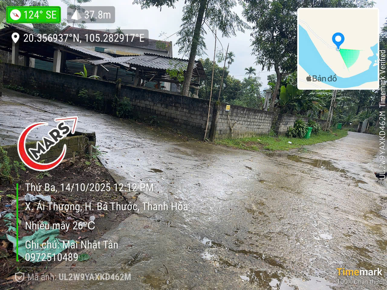 Ngân hàng phát mại đất tại thôn Côn, xã Điền Lư, tỉnh Thanh Hóa