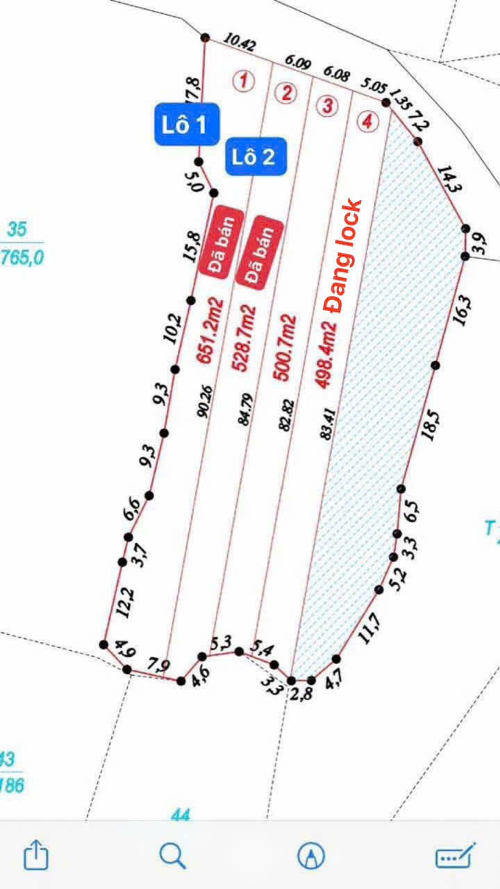 Em có 1 sào đất gần sân bay Thọ Xuân chỉ 3xx nhỏ