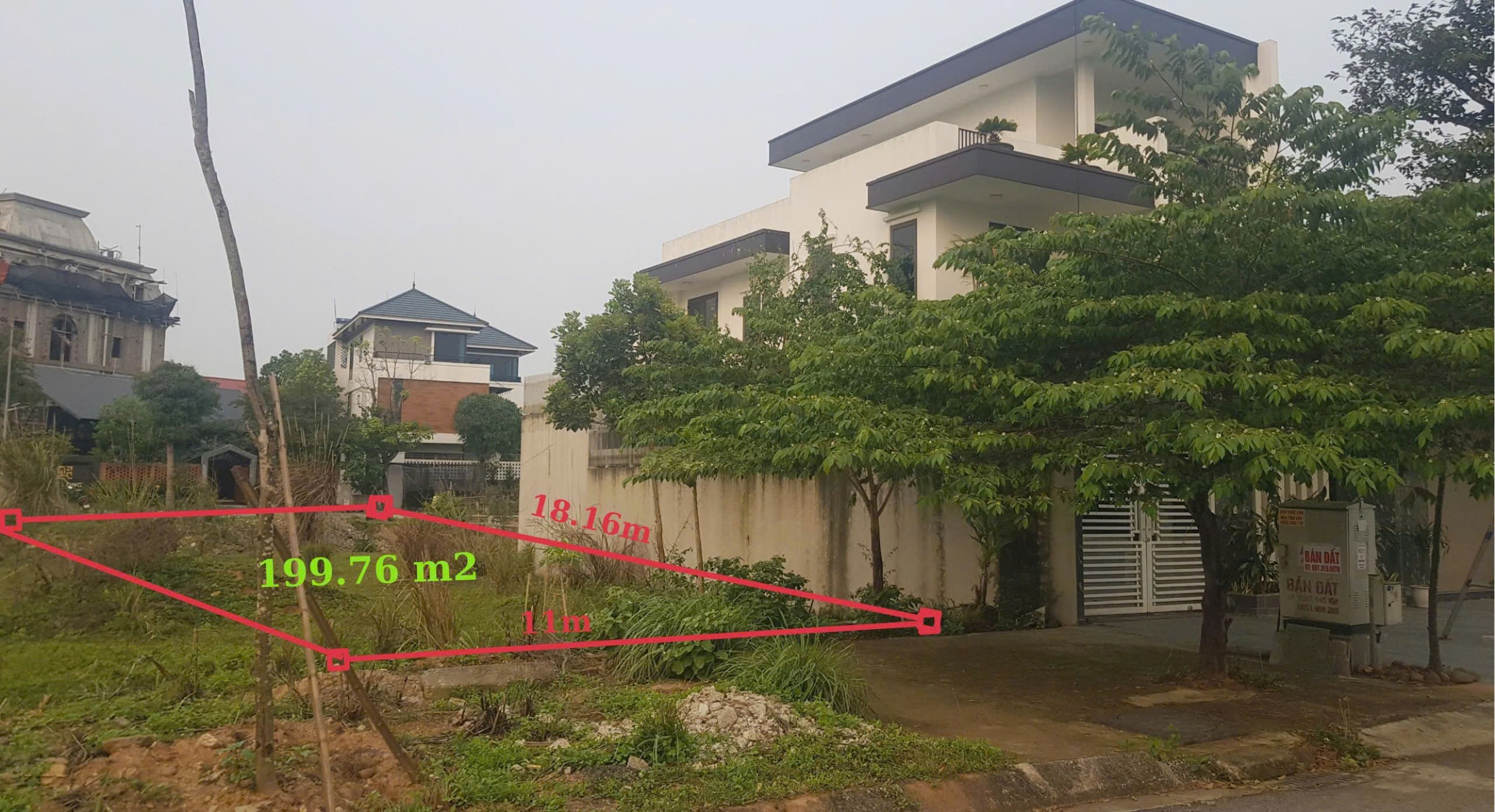 Gia đình cần bán nhanh lô đất số 21 - MBQH 1606 - Khu đô thị Núi long - TP. Thanh Hóa