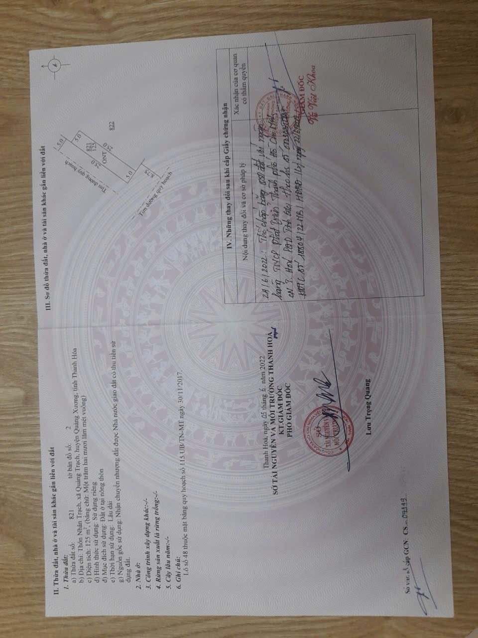 Bán đất 2 mặt tiền tại Thôn Nhân Trạch, xã Quảng Trạch, Quảng Xương