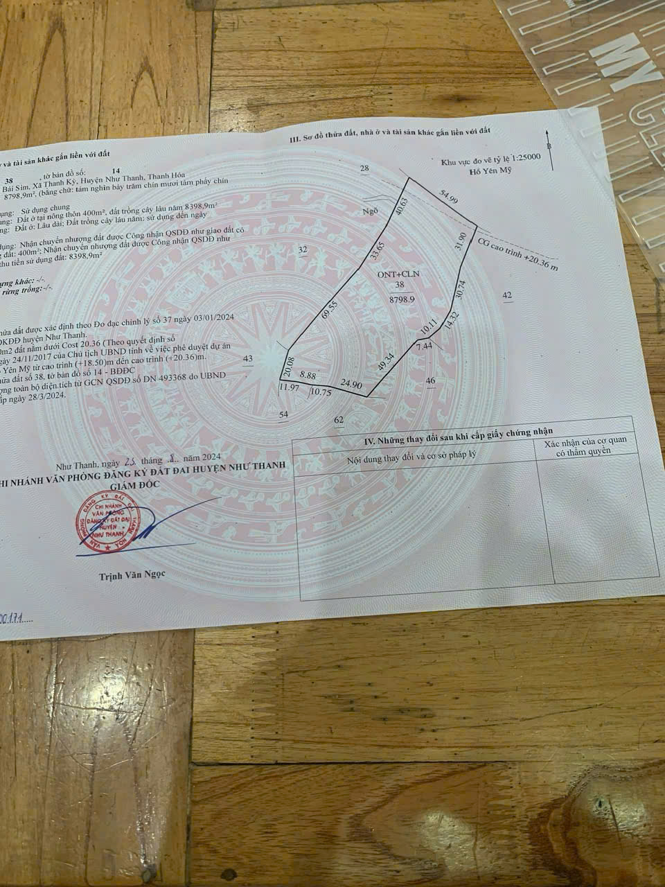 Gần 9000m2 đất view hồ du lịch sinh thái nghỉ dưỡng, chỉ ~700k/m2