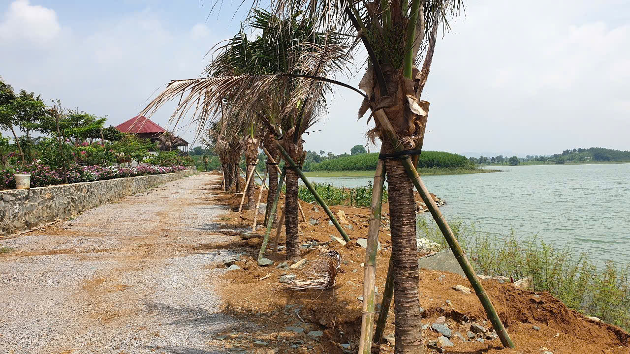 Gần 9000m2 đất view hồ du lịch sinh thái nghỉ dưỡng, chỉ ~700k/m2