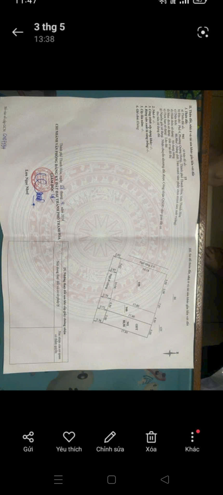 Nhà 2 tầng mới xây - phố 4 Quảng Hưng - giá mềm !!!