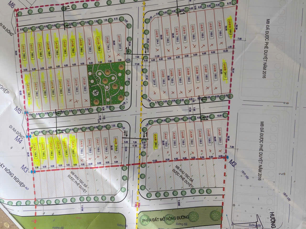 CC LÔ C12 (lô đầu ve) MB 3326 Xuân Hồng Thọ Xuân