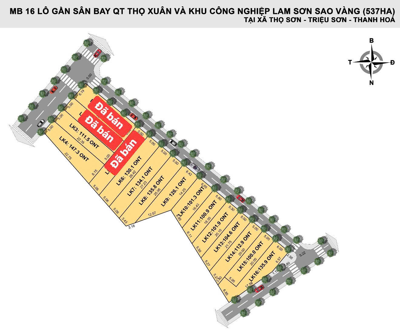 Đất nền Triệu Sơn full thổ: gần kcn, cao tốc, sân bay, chỉ 3xx