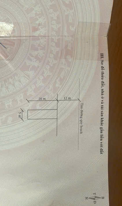 Nhà 3 tầng mặt đường 12met vỉa hè 8m, Quảng Thịnh... chỉ 3750tr