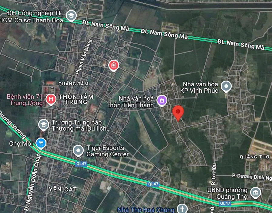 Đất đẹp giá tốt tại Sầm Sơn, 9m mặt tiền chỉ 1195tr