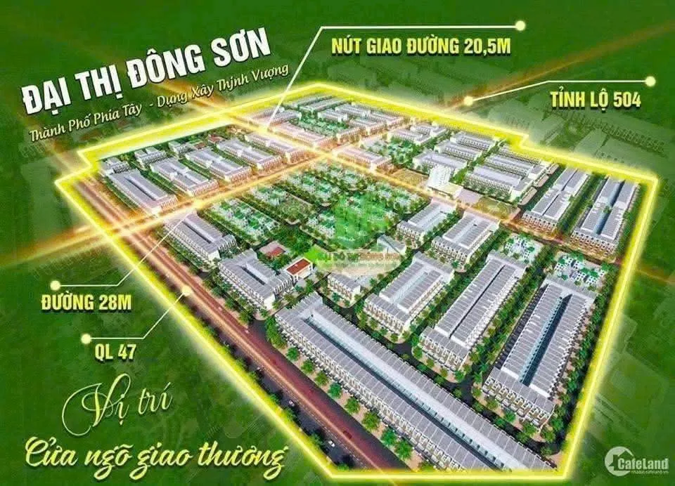 Ra Ngay Lô Đẹp Giá Mềm - Đại Đô Thị Đông Sơn MB 9637