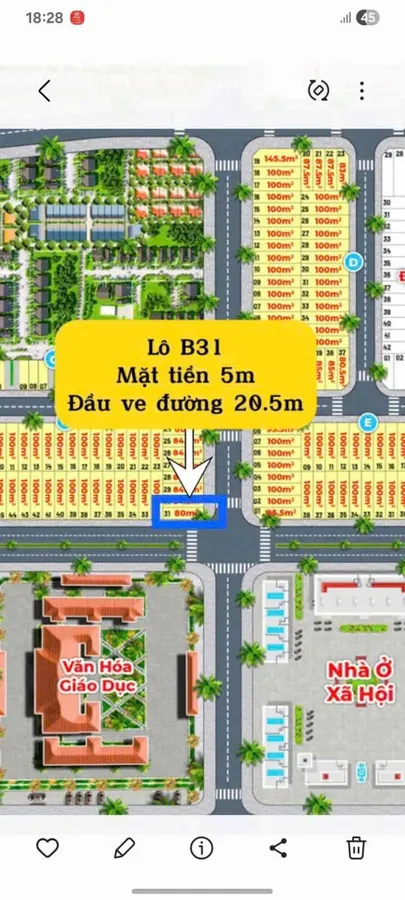 Bán nhanh lô đất mbqh 6177 Nam Ngạn, Thanh Hóa - vị trí đẹp giá tốt