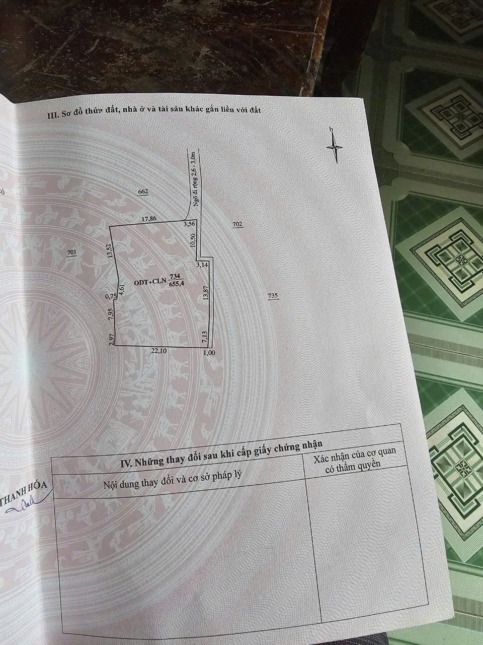 Đất 655.4m² (200m² thổ cư) gần mặt bằng 520 đồng nhưng - ô tô vào tận nơi