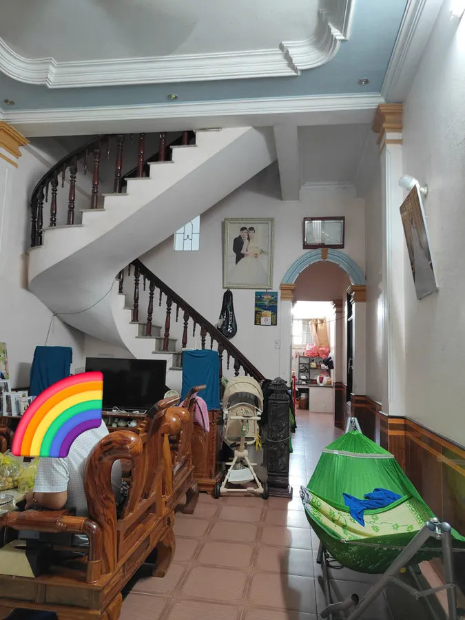 Bán nhà 2 tầng 91m2 mặt tiền 5m tại Quảng Thịnh, đường nhựa 2 xe tăng