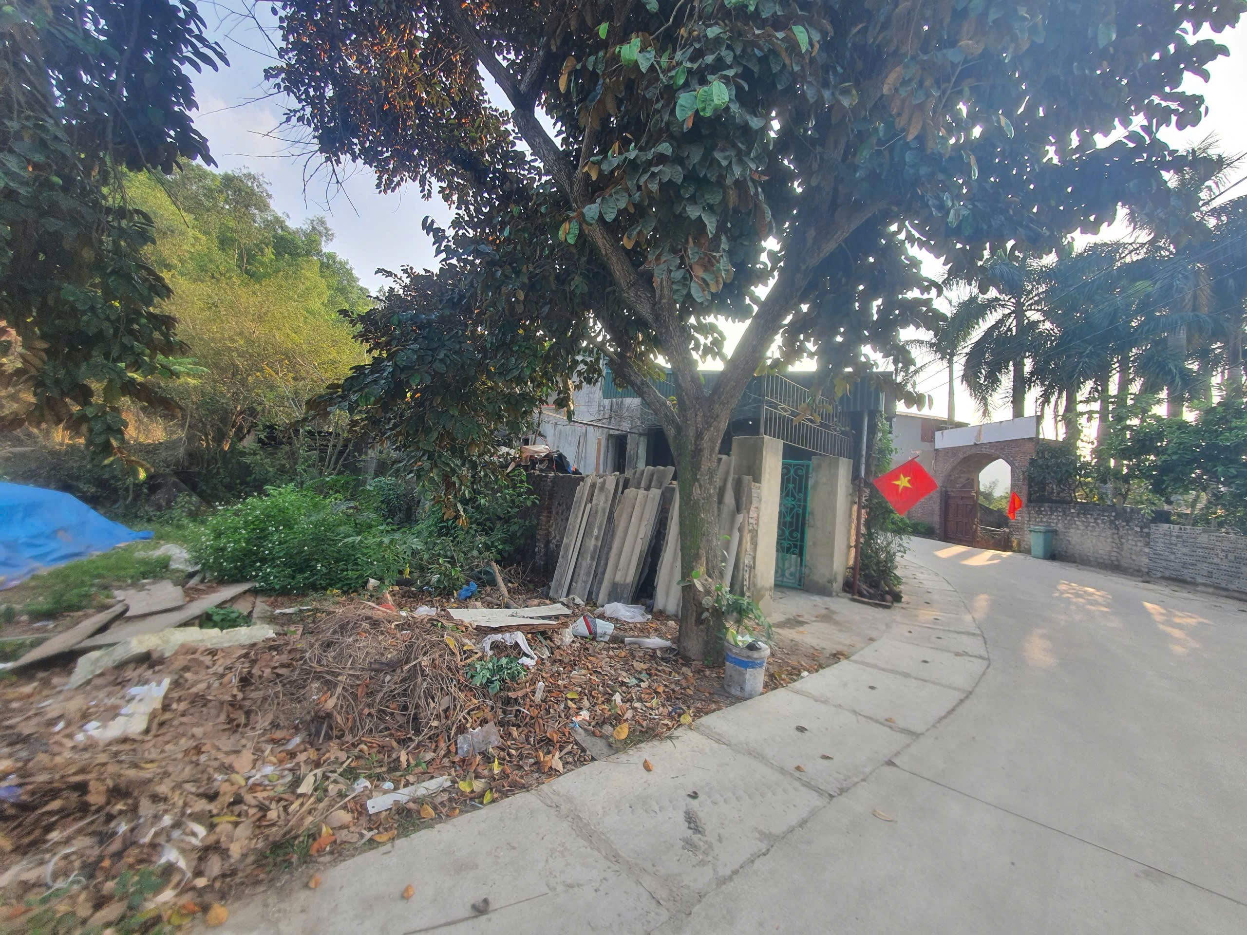 Bán lô đất 8m mặt tiền gần trường tiểu học Đông Lĩnh, đường 7m ô tô thông - lưng tựa núi, không gian xanh hiếm