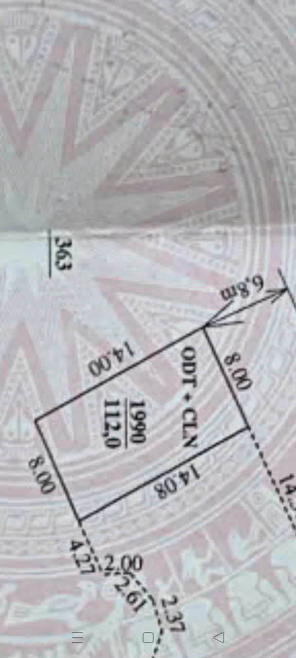 Bán lô đất 8m mặt tiền gần trường tiểu học Đông Lĩnh, đường 7m ô tô thông - lưng tựa núi, không gian xanh hiếm