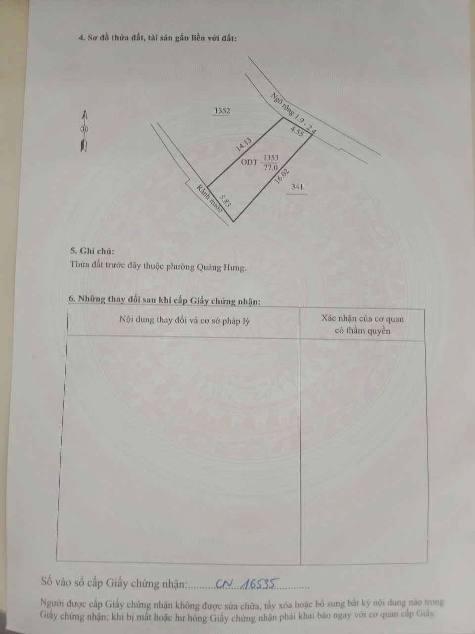 Bán nhà cấp 4 có gác xép 2 phòng ngủ tại Quảng Hưng, gần chuyên Lam Sơn
