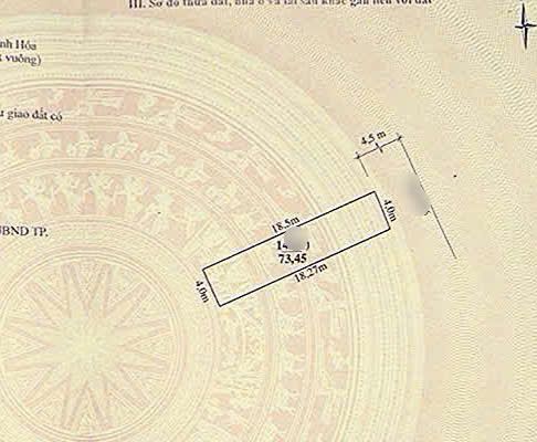Đất hiếm gần Chợ Đầu Mối - 74m2, mặt tiền 4m, giá hơn 2 tỷ, ra nhanh trước tết