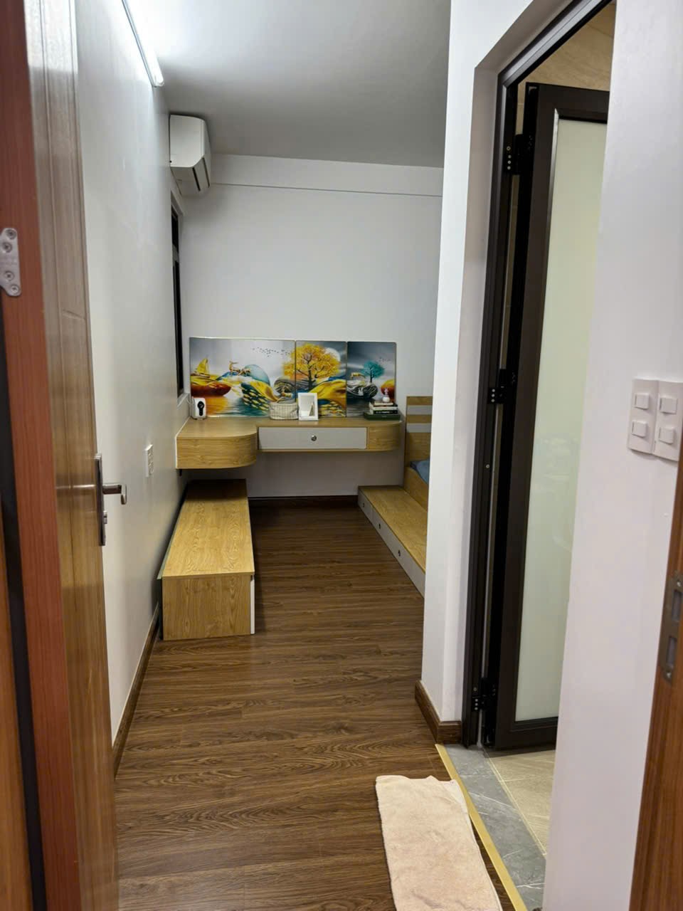 Bán căn hộ Tecco Bình Minh căn áp nóc tầng 25, 64m2, 2 ngủ 2 wc, full nội thất