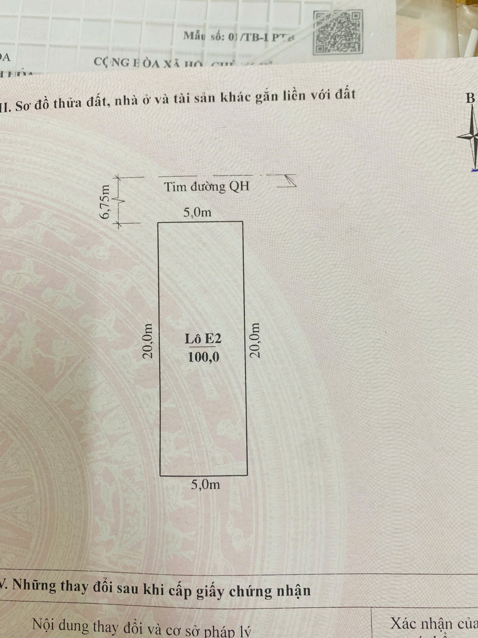 Bán lô đất e02 mb 1784 Đông Hải 100m2 sát Central Riverside giá ngộp 3,4 tỷ
