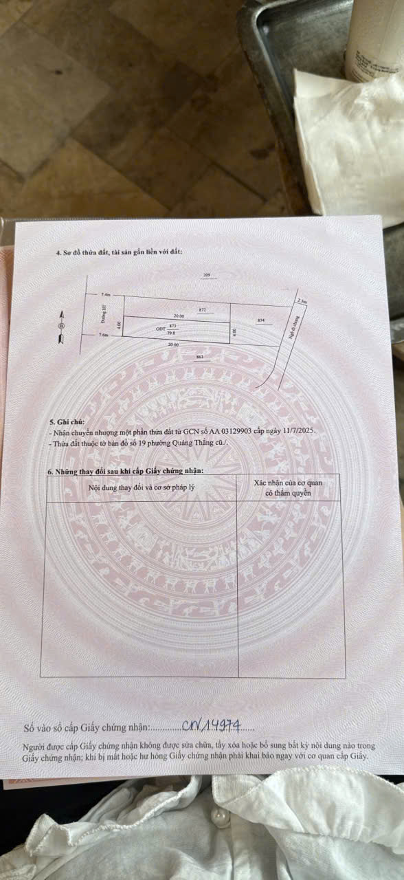 Bán lô đất trục chính Lê Hưng Quảng Thắng cũ - gần 80m2, đường nhựa 2 ô tô tránh, kinh doanh tốt