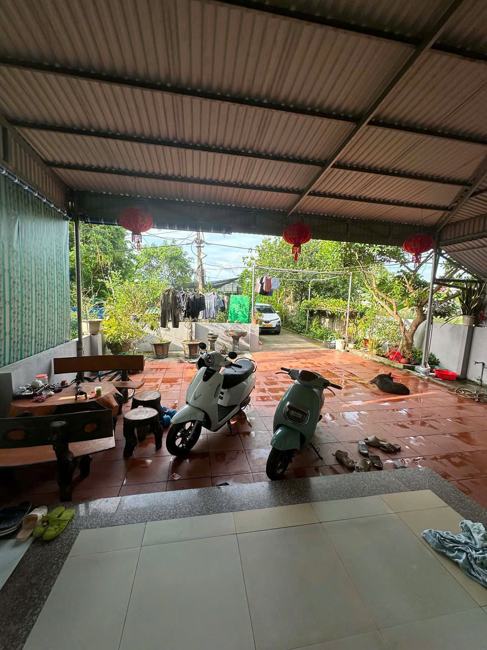 Bán nhà vườn 161m2 gần KCN Tây Bắc Ga, mặt tiền 9,5m, sổ hồng, giá 2,65 tỷ
