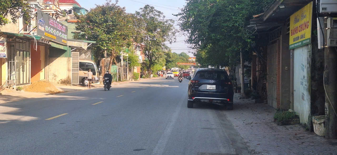 Bán 120m² đất mặt đường Quốc Lộ 45, thị trấn Rừng Thông - trục Lê Thế Long, kinh doanh đa ngành