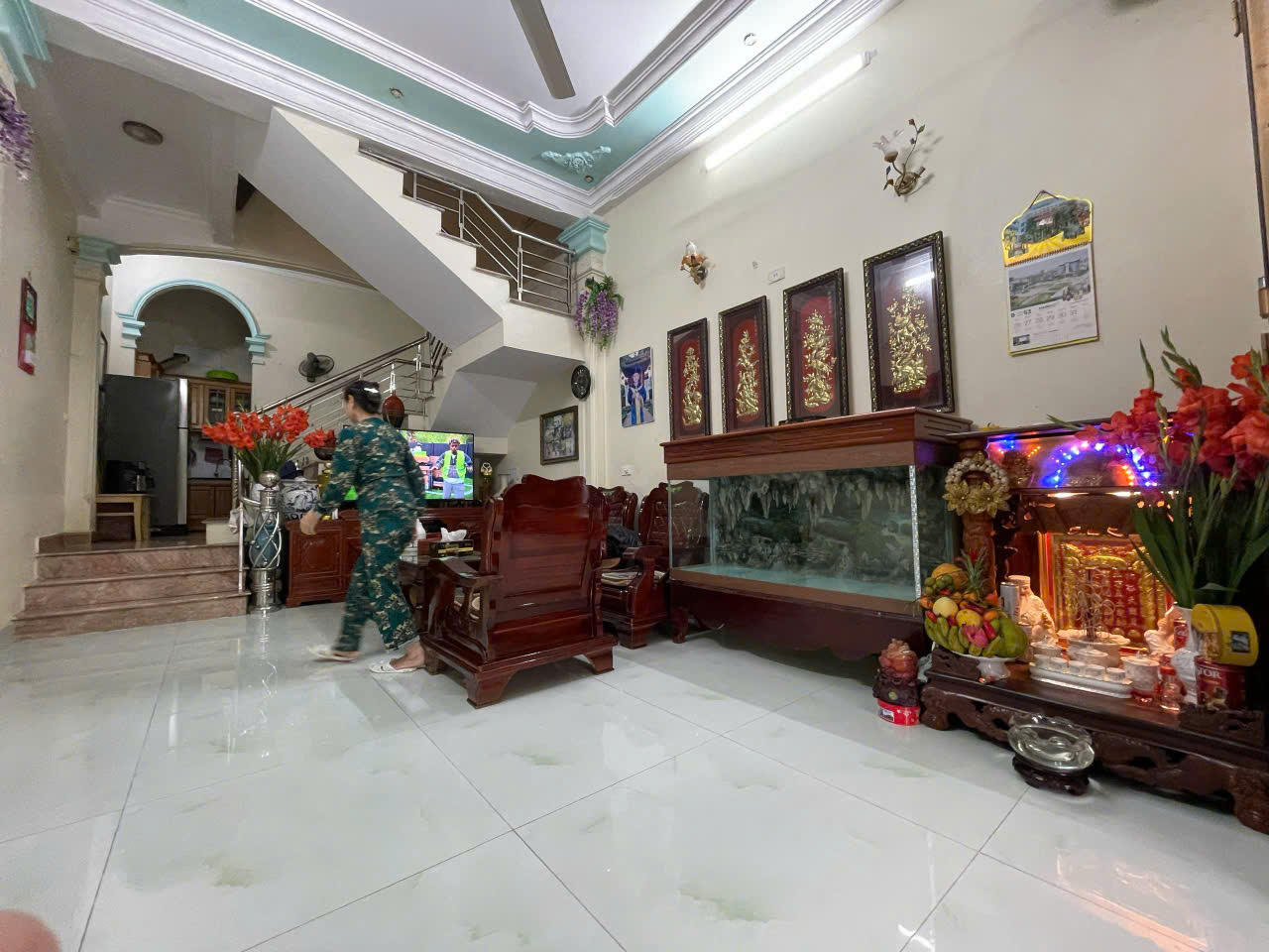 Nhà 3 tầng Phú Sơn - dt nhỏ xinh - 2 phòng ngủ - đường 3 ô tô thông - giá 2,8x tỷ