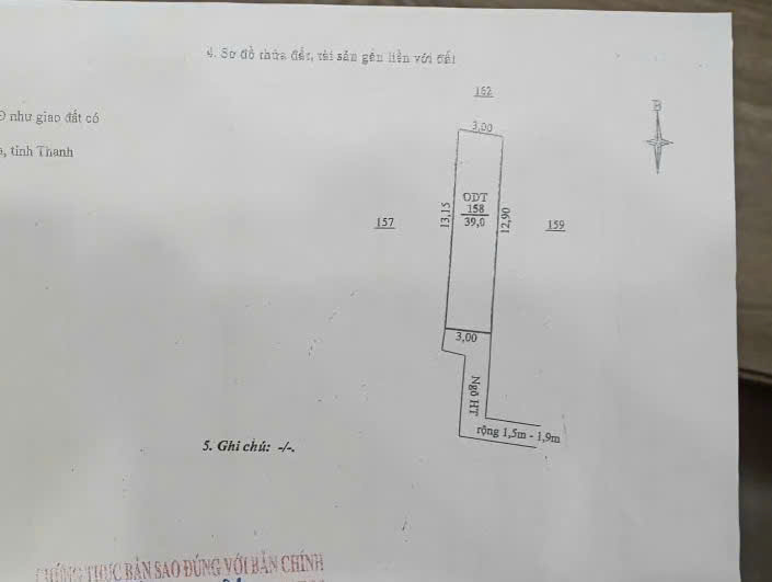 Bán nhà mặt đất gần Nguyễn Trãi - gần 6 tòa chung cư Phú Sơn, diện tích sử dụng ~50m², giá nhỉnh 1 tỷ