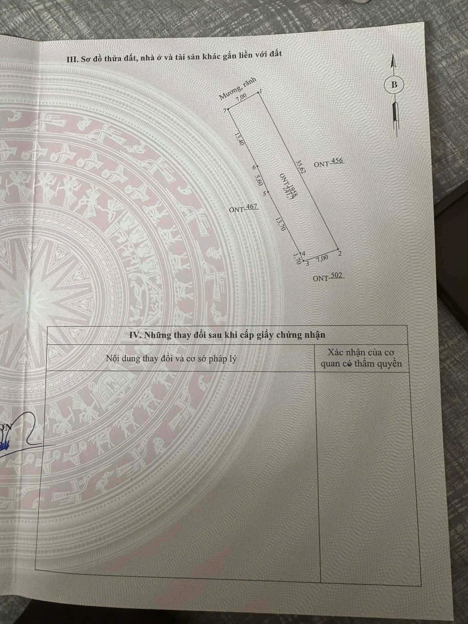 Bán lô đất 245m² (7×35m) full thổ cư tại thôn Tường Thôn - xã An Nông, đường ô tô tránh nhau